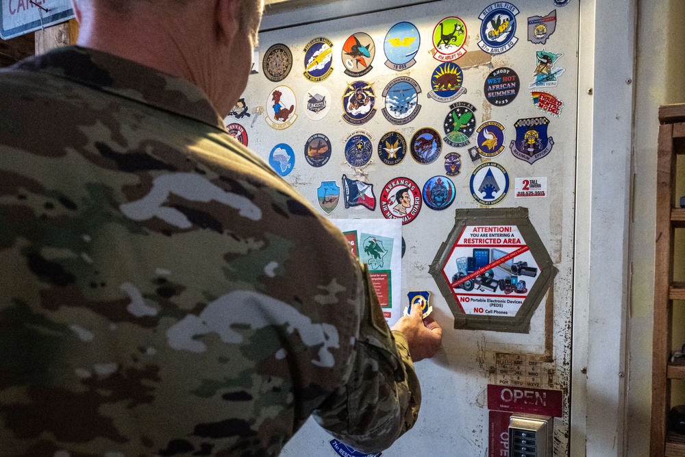 Third Air Force, 406 AEW leaders visit deployed troops