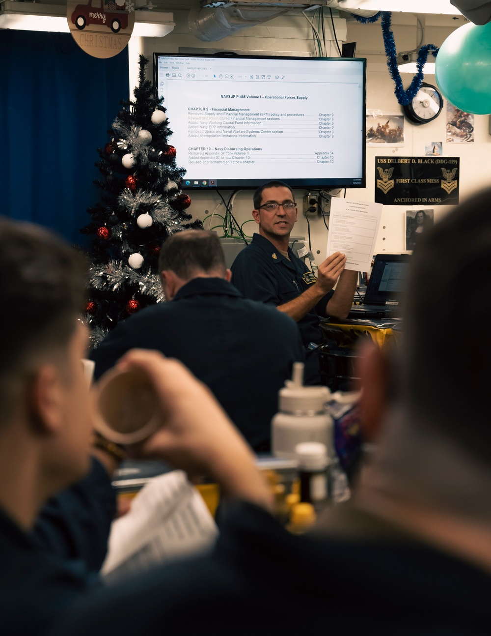 Delbert D. Black Operates in the Atlantic Ocean.