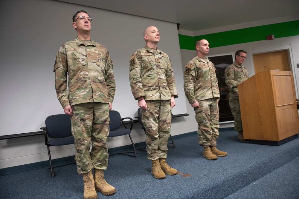 180FW Communications Squadron Re-designation Ceremony