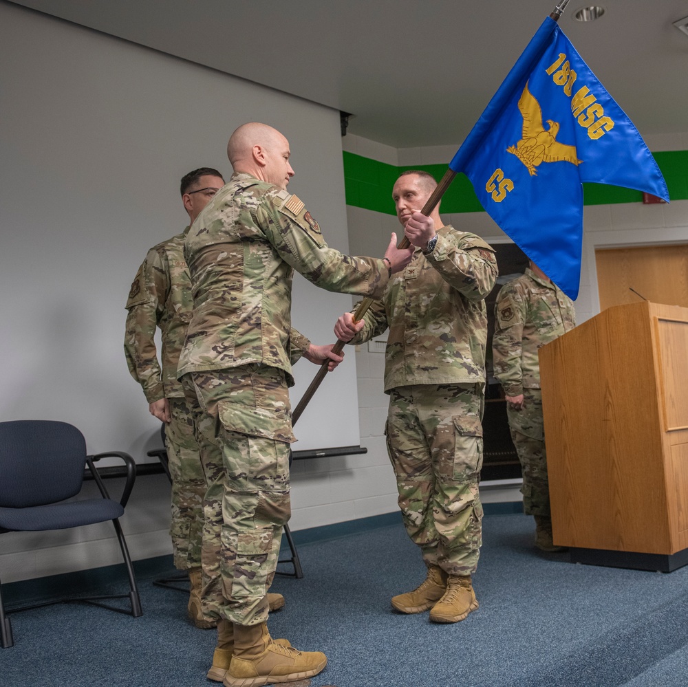 180FW Communications Squadron Re-designation Ceremony