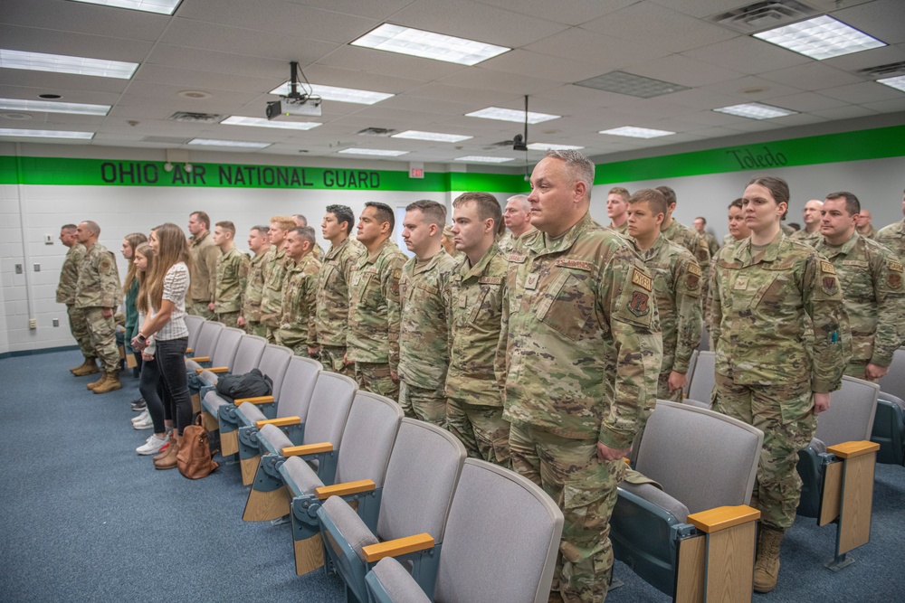 180FW Communications Squadron Re-designation Ceremony