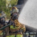 180FW Fire Protection Fights The Flames During Training Exercise