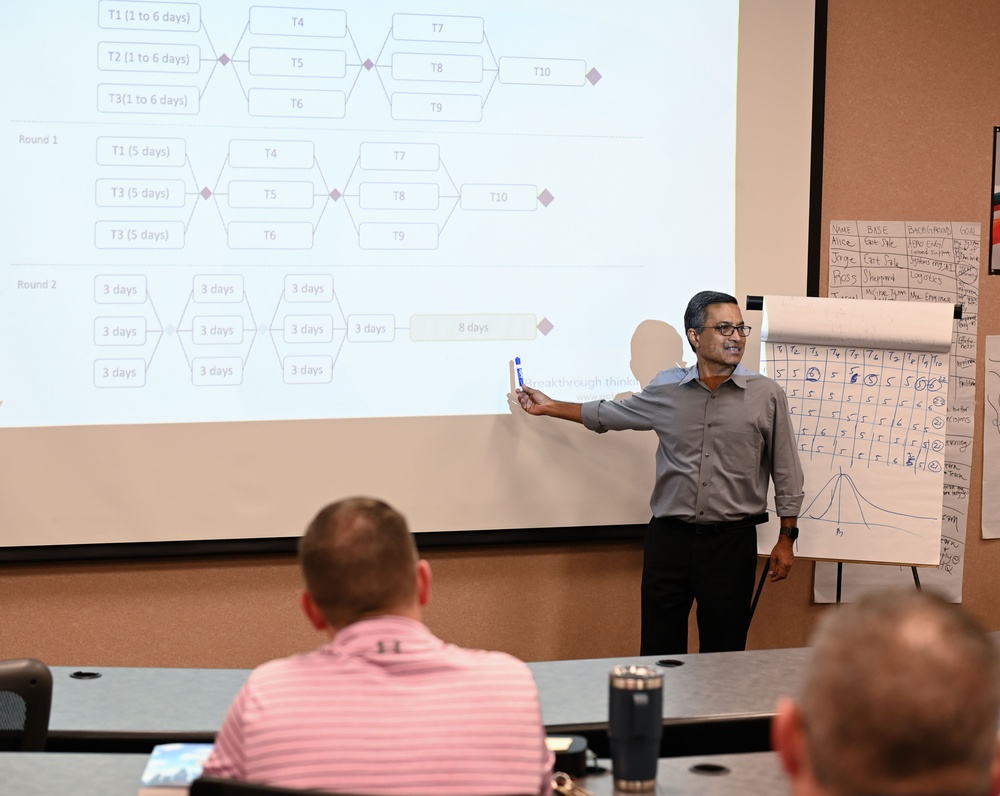AFLOS instructors participate in ToC facilitator course