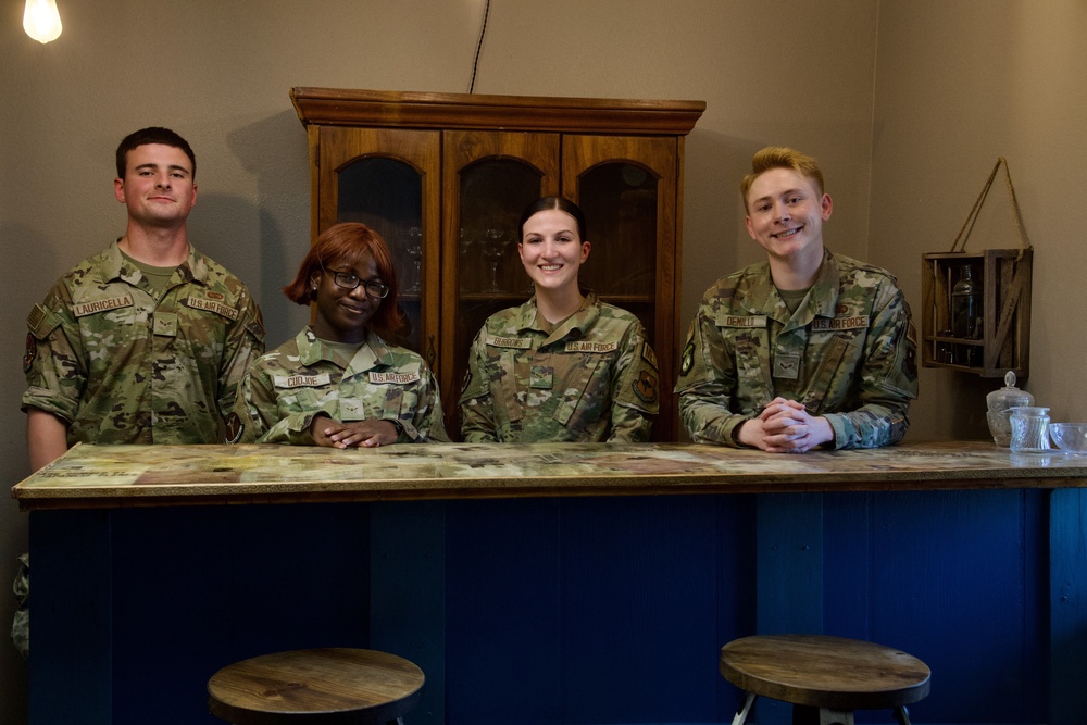 Dorm Council opens new day room for permanent party Airmen
