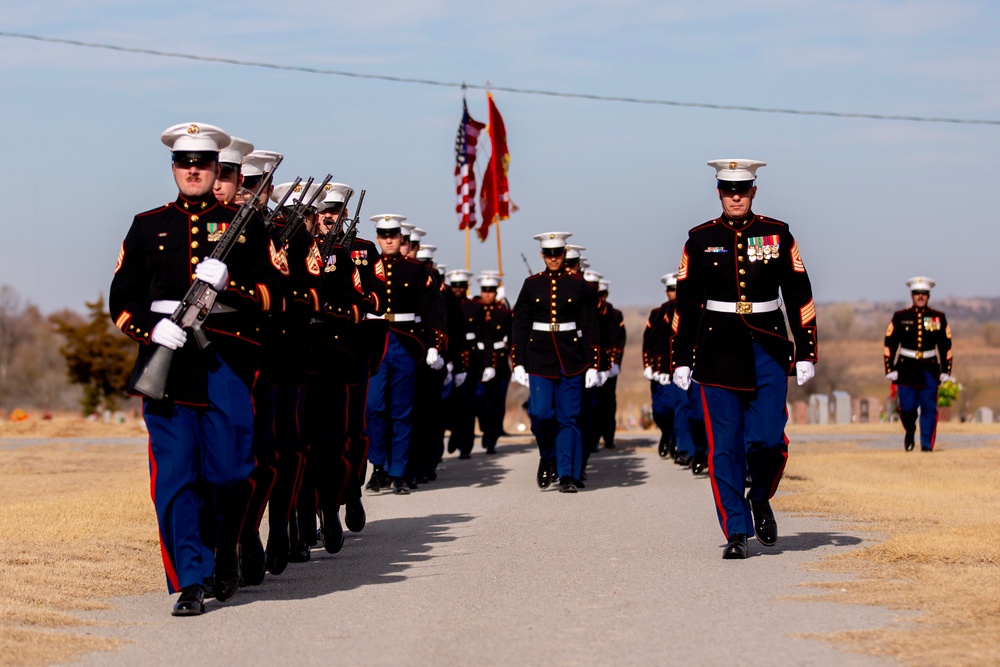 Marine killed at Pearl Harbor laid to rest 82 years later