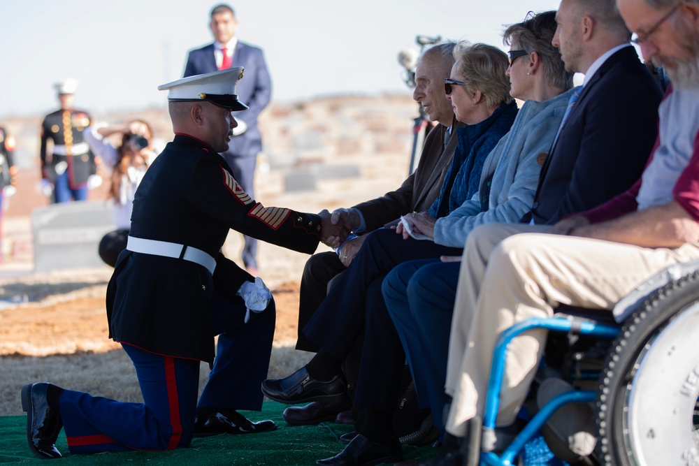 Marine killed at Pearl Harbor laid to rest 82 years later