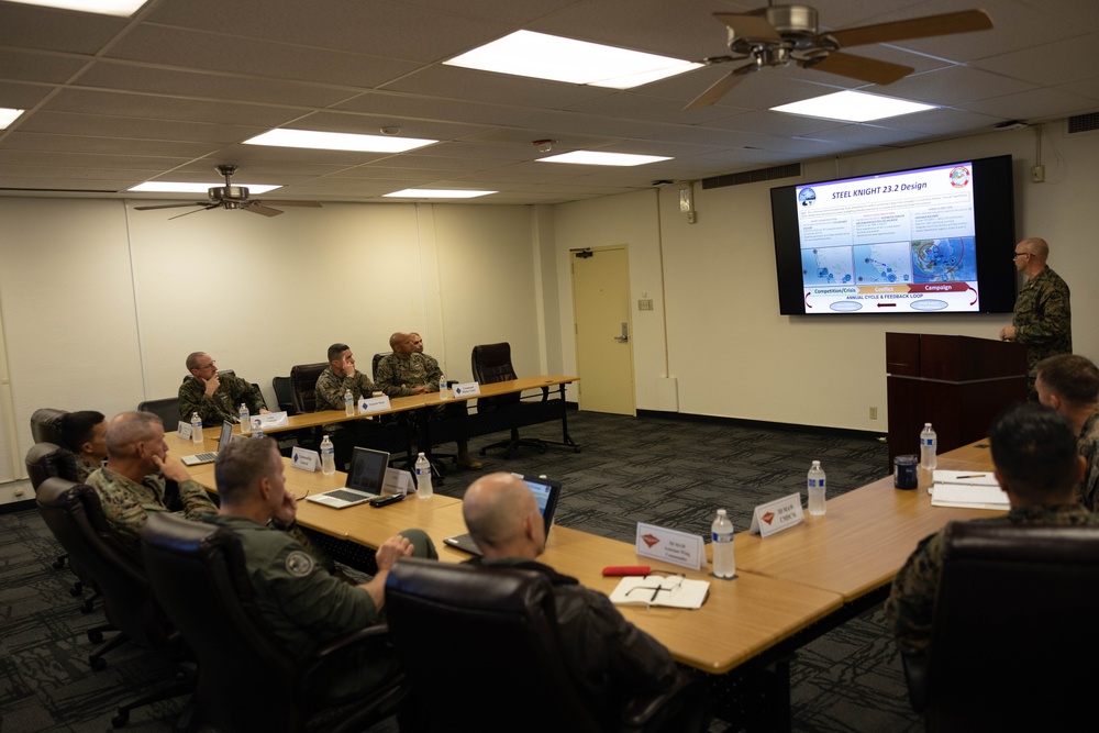 Steel Knight 23.2: Marine leaders meet for brief