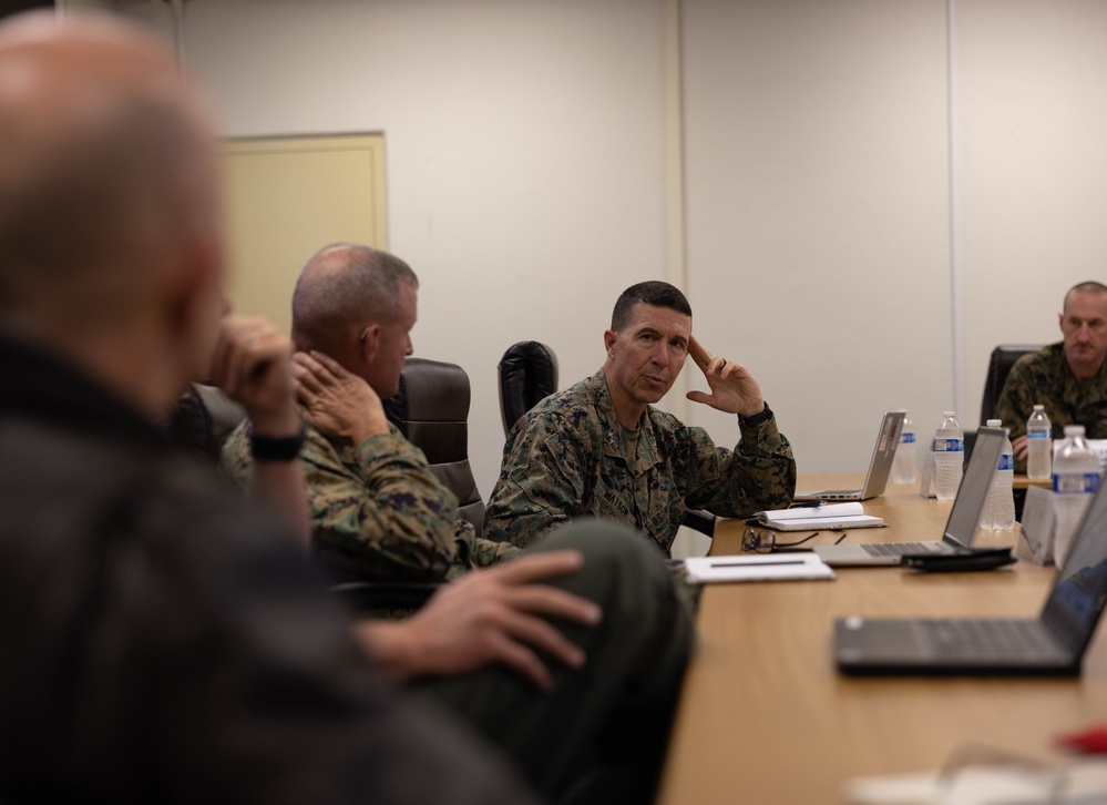 Steel Knight 23.2: Marine leaders meet for brief