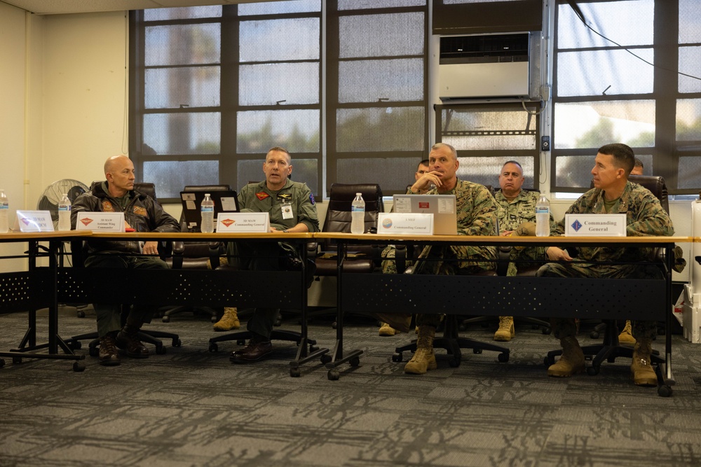 Steel Knight 23.2: Marine leaders meet for brief
