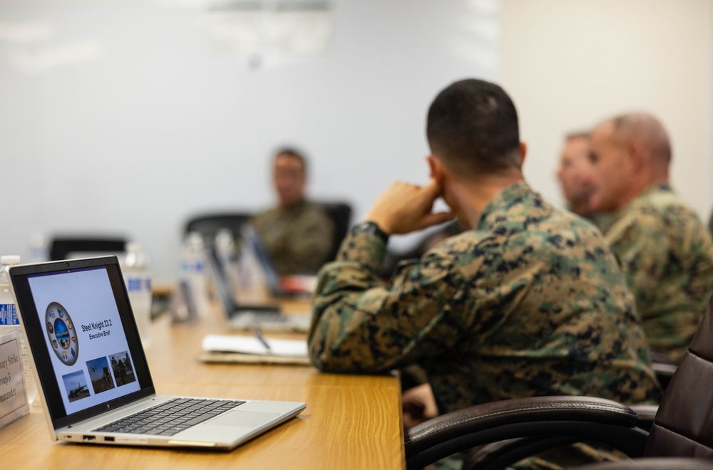 Steel Knight 23.2: Marine leaders meet for brief