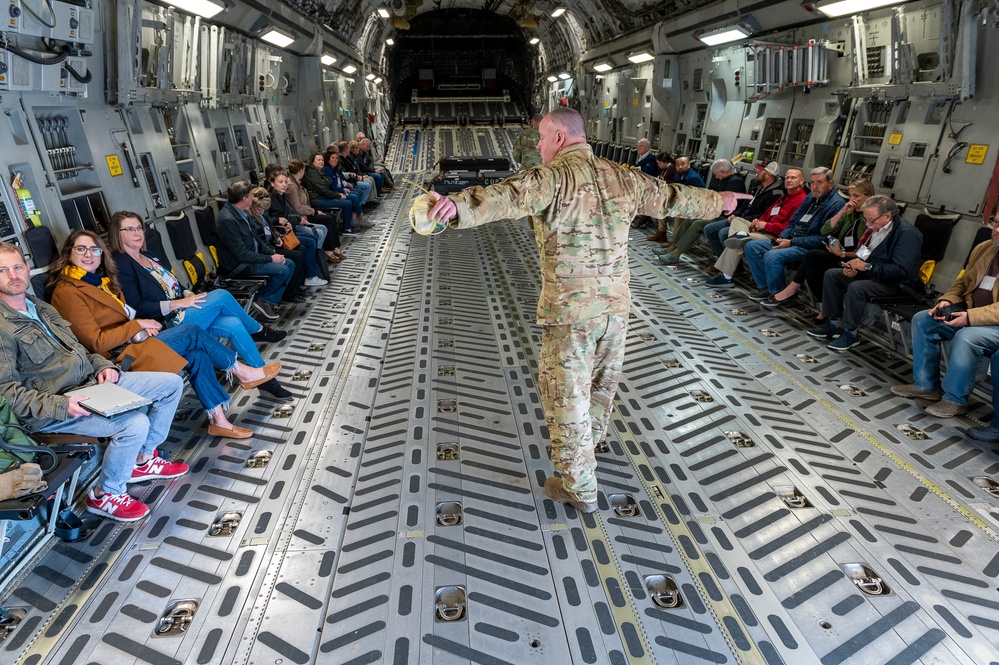 ESGR Bosslift event held at the 167th Airlift Wing