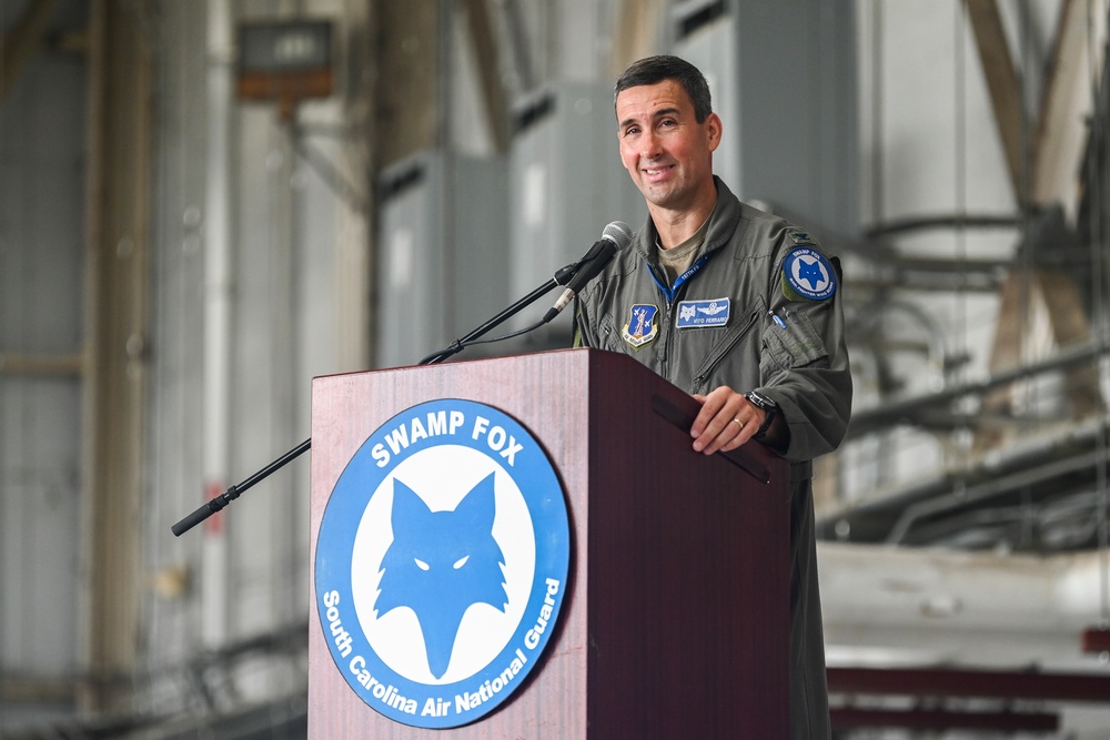 169th Fighter Wing Change of Command Ceremony