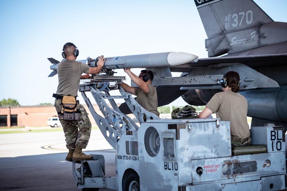 169th Fighter Wing Key West Departure