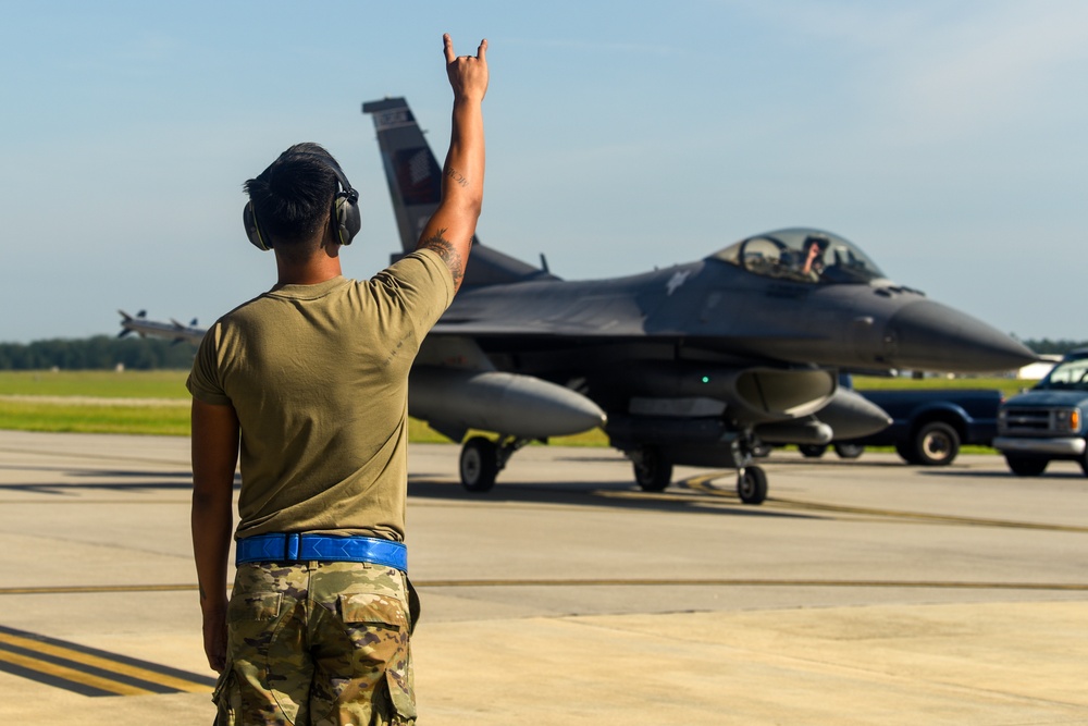 Key West F16 Take Off