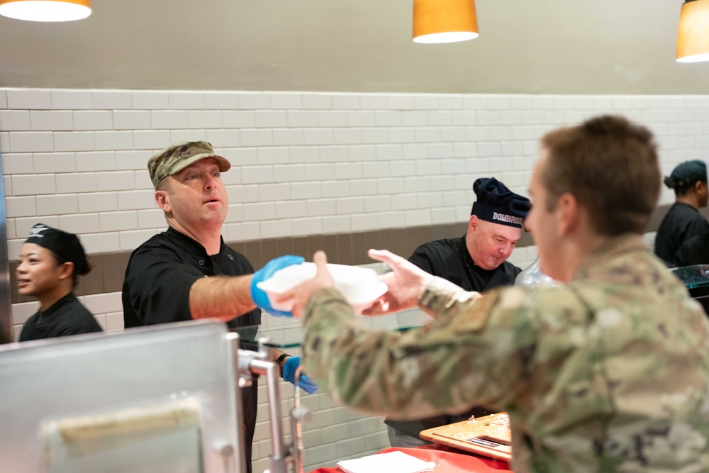 Monarch Dining Facility team provides Thanksgiving meal for Airmen