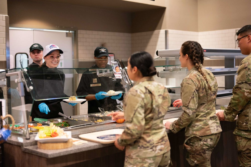 Monarch Dining Facility team provides Thanksgiving meal for Airmen