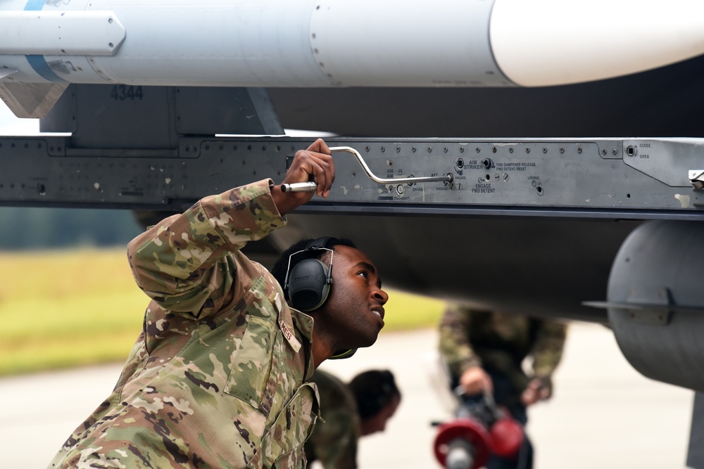 169th MXG Integrated Combat Turn training