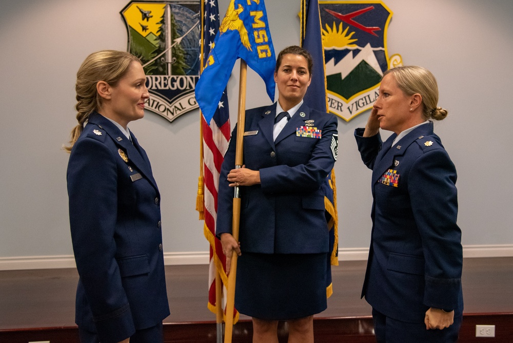 142nd FSS holds assumption of command ceremony