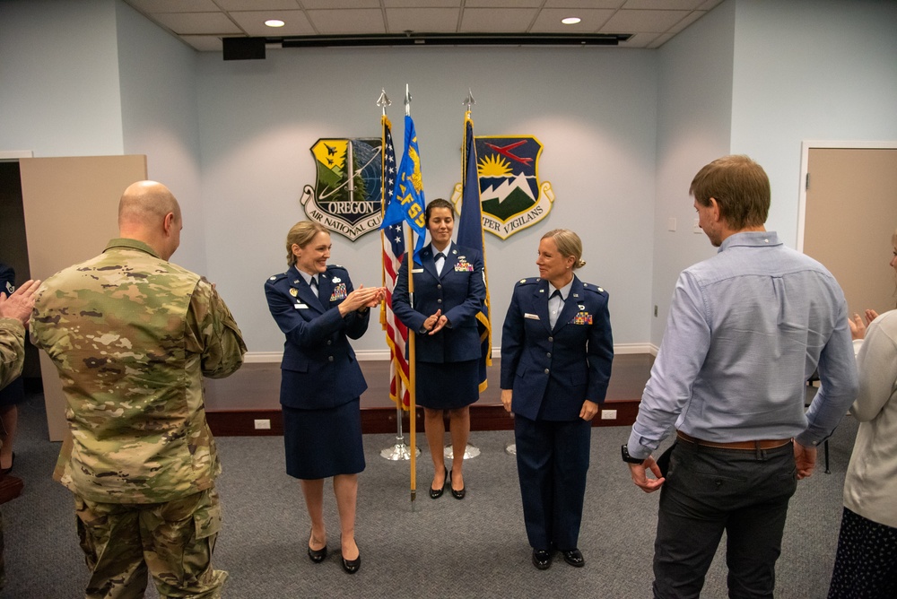 142nd FSS holds assumption of command ceremony