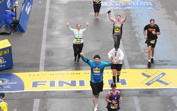 District team members participate in 2023 Boston Marathon