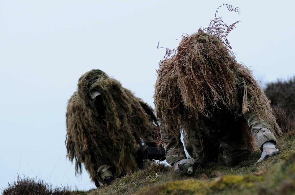 Airmen train with Royal Air Force
