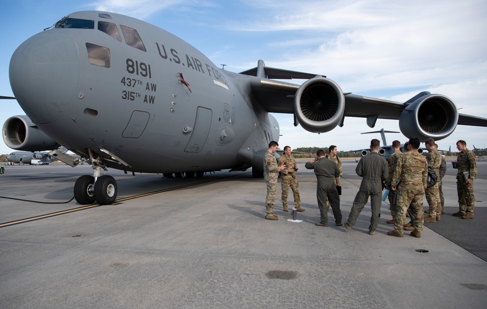 437th Airlift Wing conducts mass training day