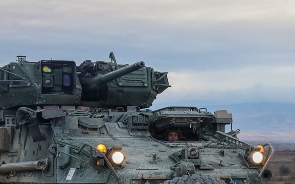 U.S. Army 2-2 Cavalry conducts Combat Patrol Exercise during Brave Partner 23