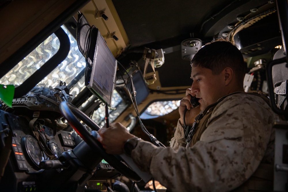 Steel Knight 23.2: U.S. Marines process HIMARS fire missions