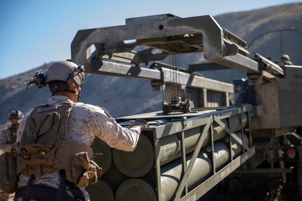 Steel Knight 23.2: U.S. Marines process HIMARS fire missions