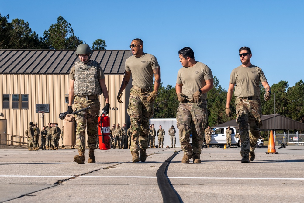 FARP tryouts test mental, physical strength