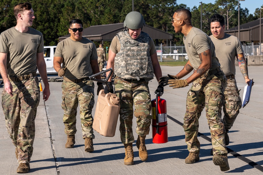 FARP tryouts test mental, physical strength