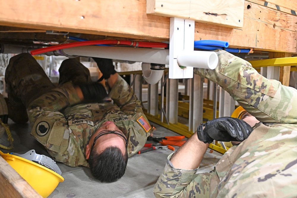 Fort Dix 80th TNG CMD TC Dix 94th DIV Plumber Course 12K Bldg 4309. December 8th, 2023.