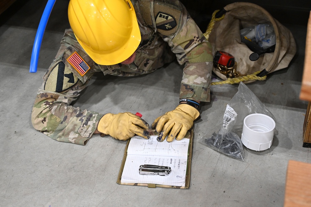 Fort Dix 80th TNG CMD TC Dix 94th DIV Plumber Course 12K Bldg 4309. December 8th, 2023.