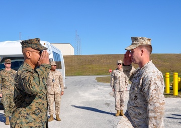 Lt Gen. Brian Cavanaugh Visits MCSFBn Kings Bay