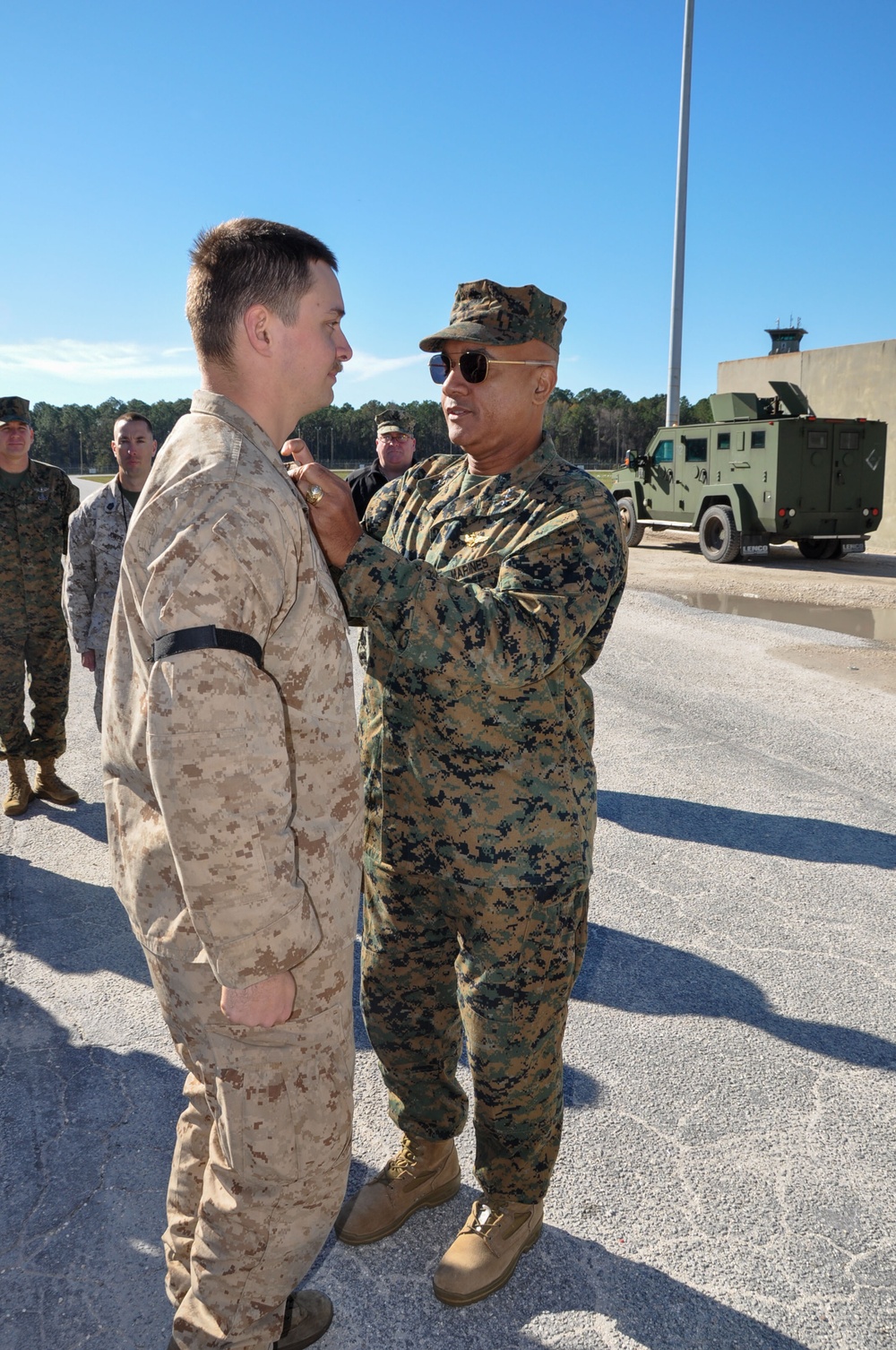 Lt Gen. Brian Cavanaugh Visits MCSFBn Kings Bay