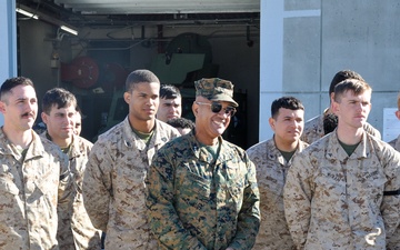 Lt Gen. Brian Cavanaugh Visits MCSFBn Kings Bay
