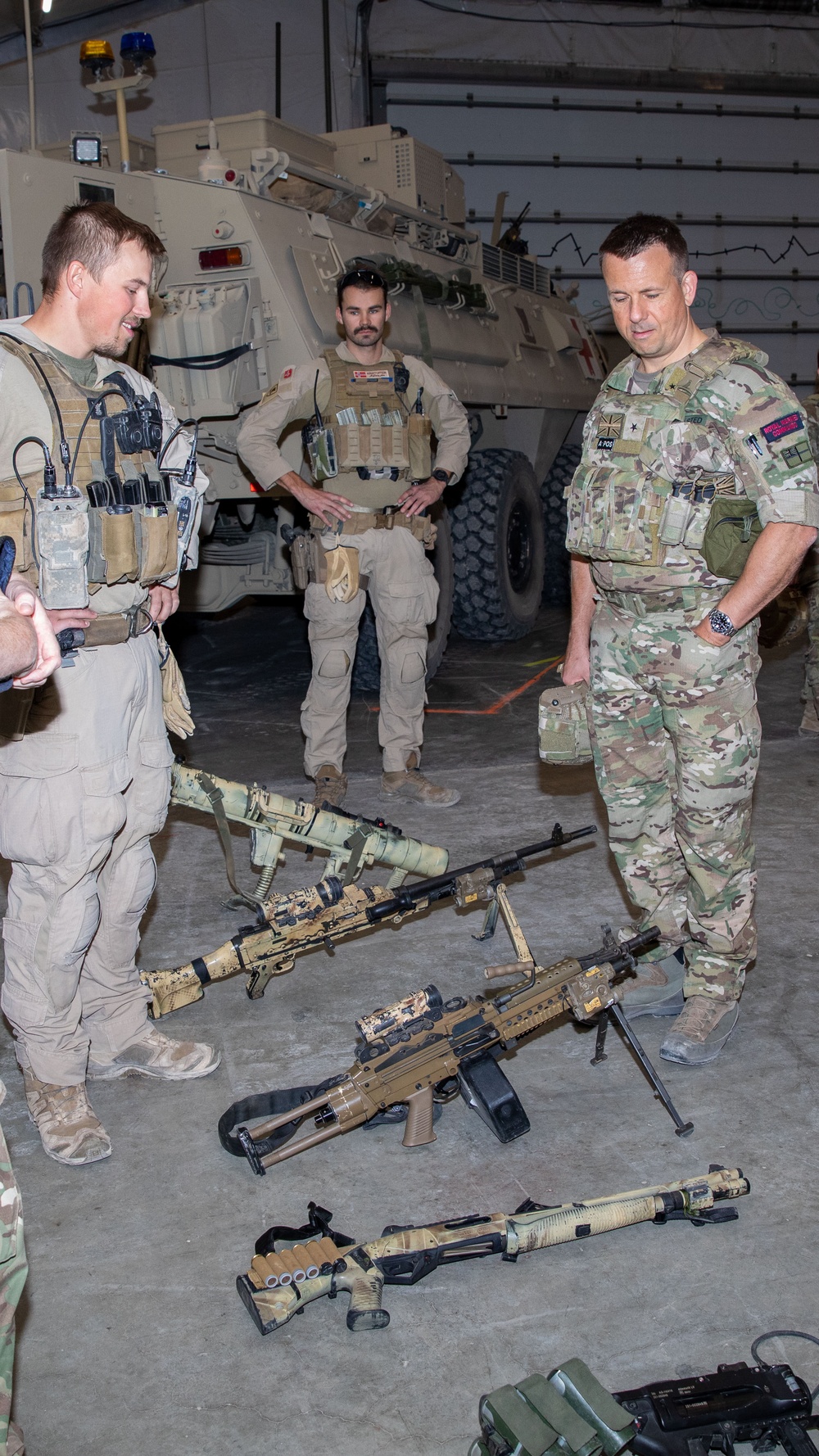 CJTF-OIR DCG Visits Norwegian Telemark Battalion