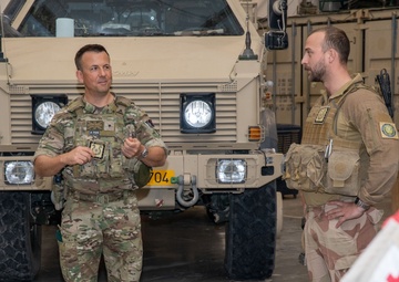 CJTF-OIR DCG Visits Norwegian Telemark Battalion