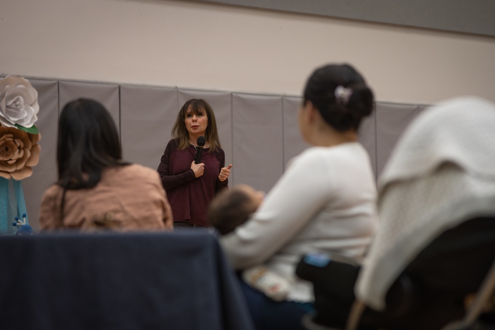 MCCS hosts baby shower for new and expecting parents, featuring special guest Heidi Murkoff
