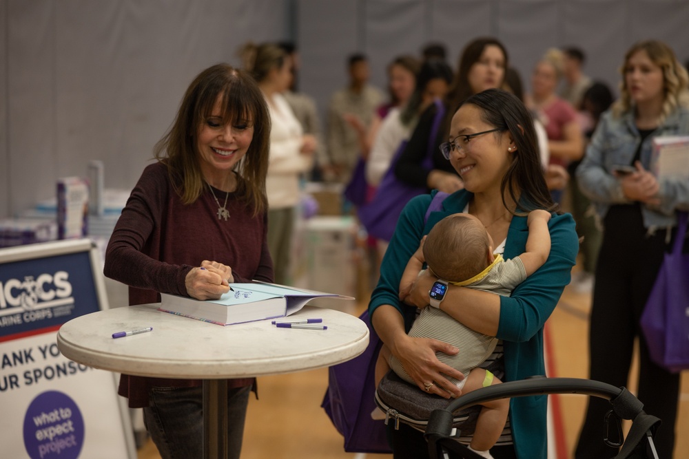MCCS hosts baby shower for new and expecting parents, featuring special guest Heidi Murkoff