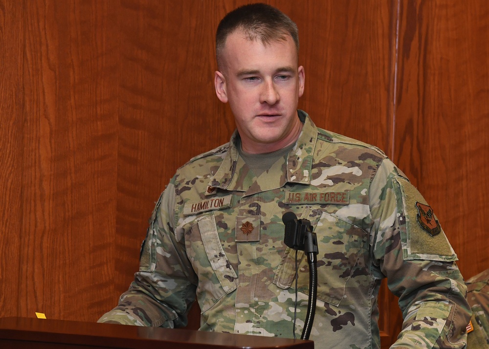 ABQ USO commander addresses crowd