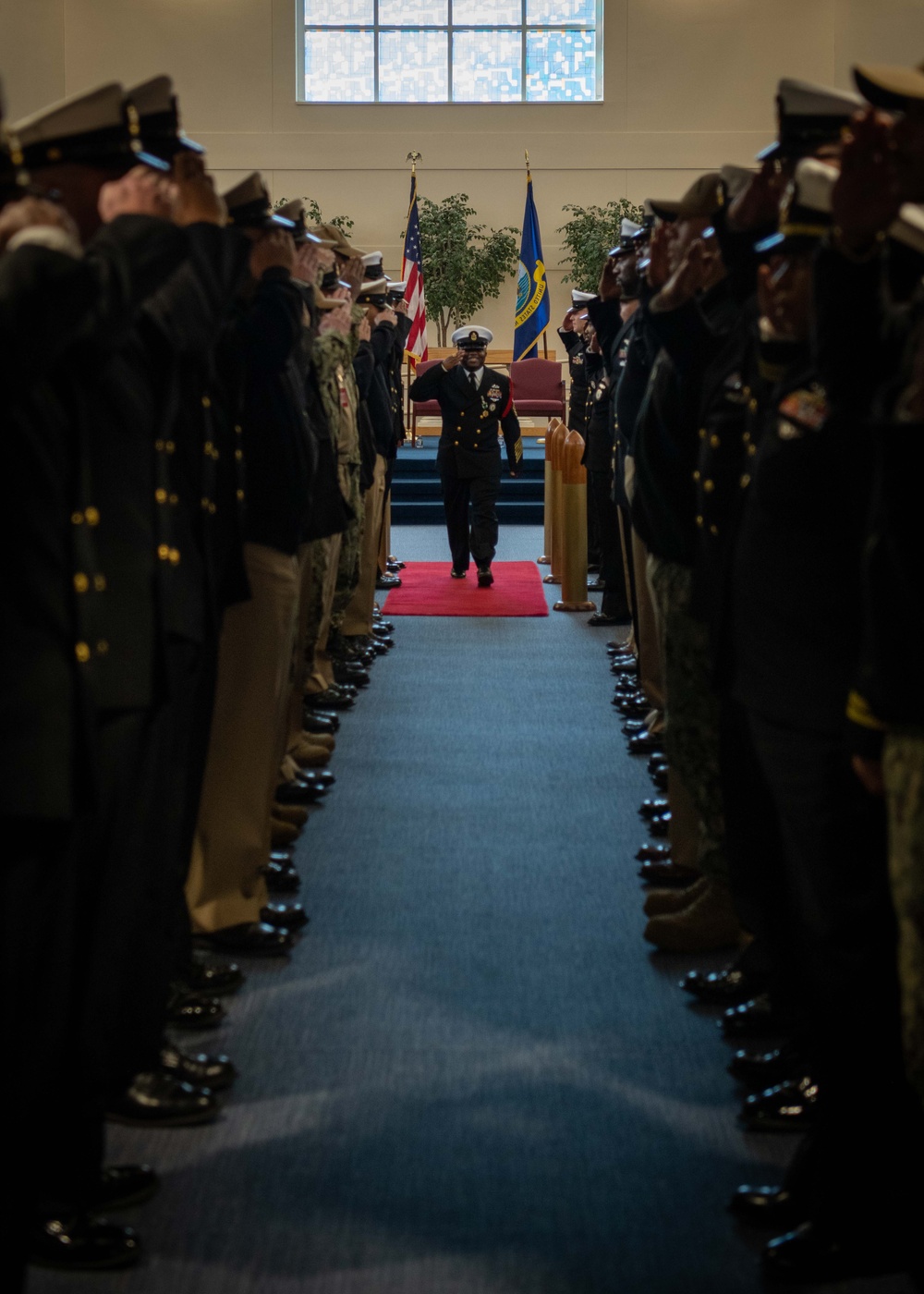 Recruit Training Command Holds Retirement Ceremony