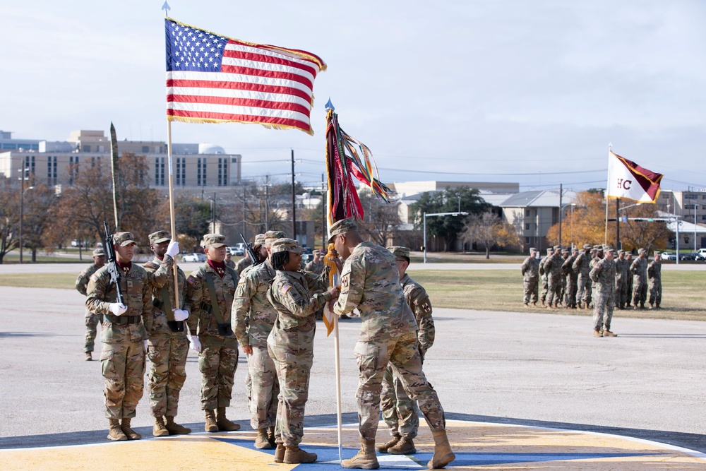 1st Medical Brigade Hosts a Change of Responsibility Ceremony