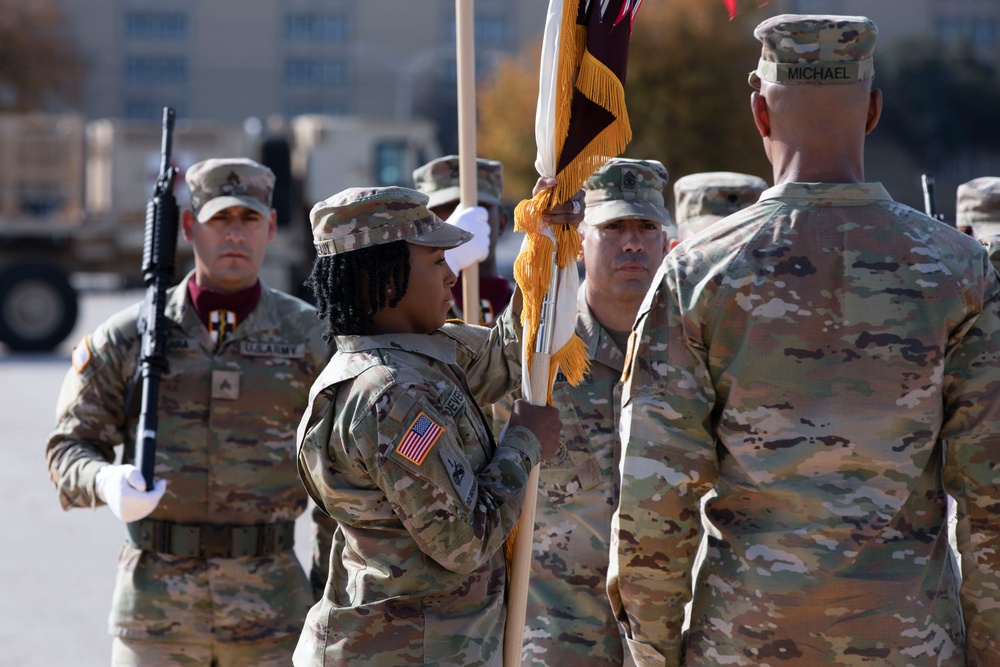 1st Medical Brigade Hosts a Change of Responsibility Ceremony