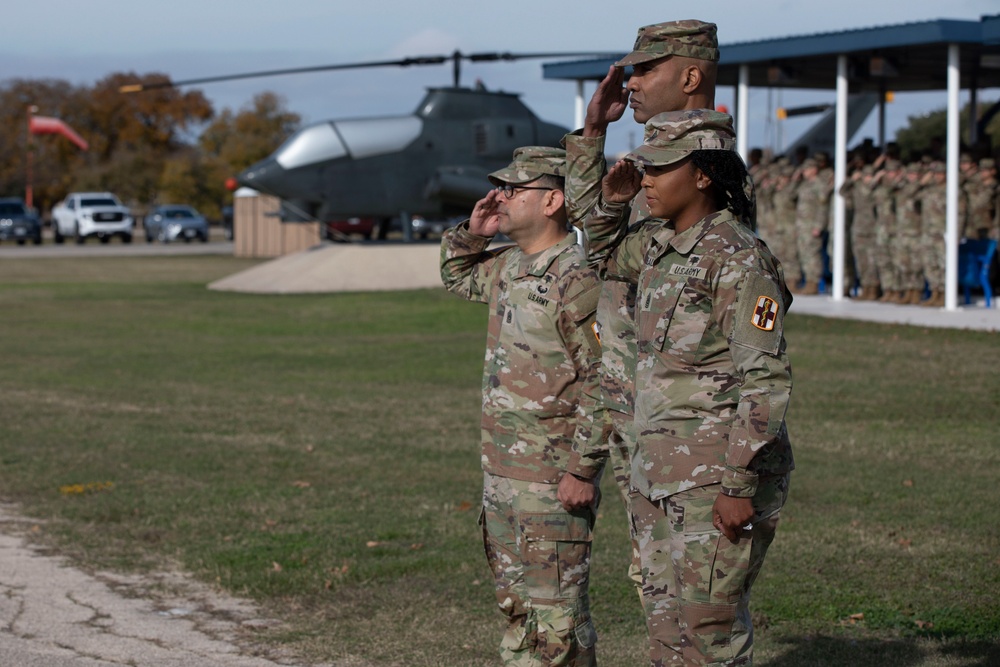 1st Medical Brigade Hosts a Change of Responsibility Ceremony