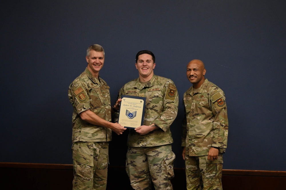 Staff Sgt. Robert Anderson earns STEP promotion