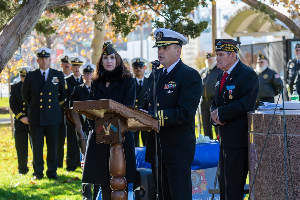 SCW-1 Joins Oklahoma City Community in Remembering Pearl Harbor