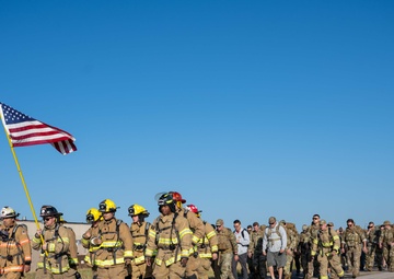 Ellsworth Firemen Lead 9/11 Memorial Ruck