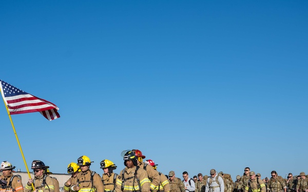 Ellsworth Firemen Lead 9/11 Memorial Ruck