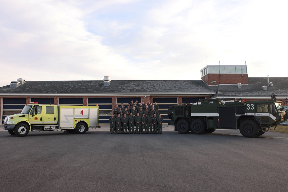 Quantico Aircraft Rescue, Firefighting Branch group photo